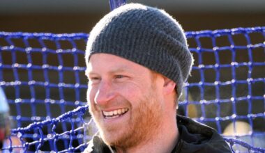 Prince Harry spotted skiing as he is all smiles days before Christmas