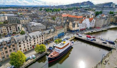 One Night in a 1919 Ship Turned Floating Hotel in Edinburgh