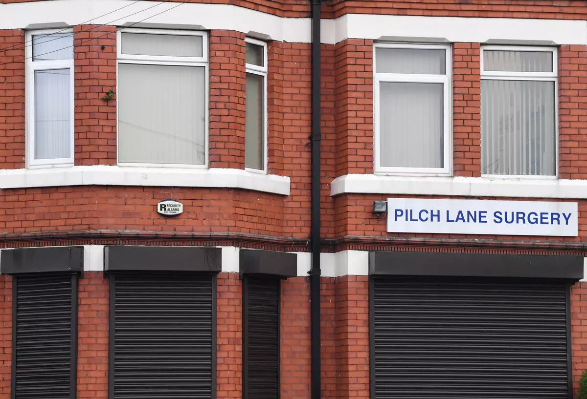 Pilch Lane Surgery closed. Photo taken 2020.