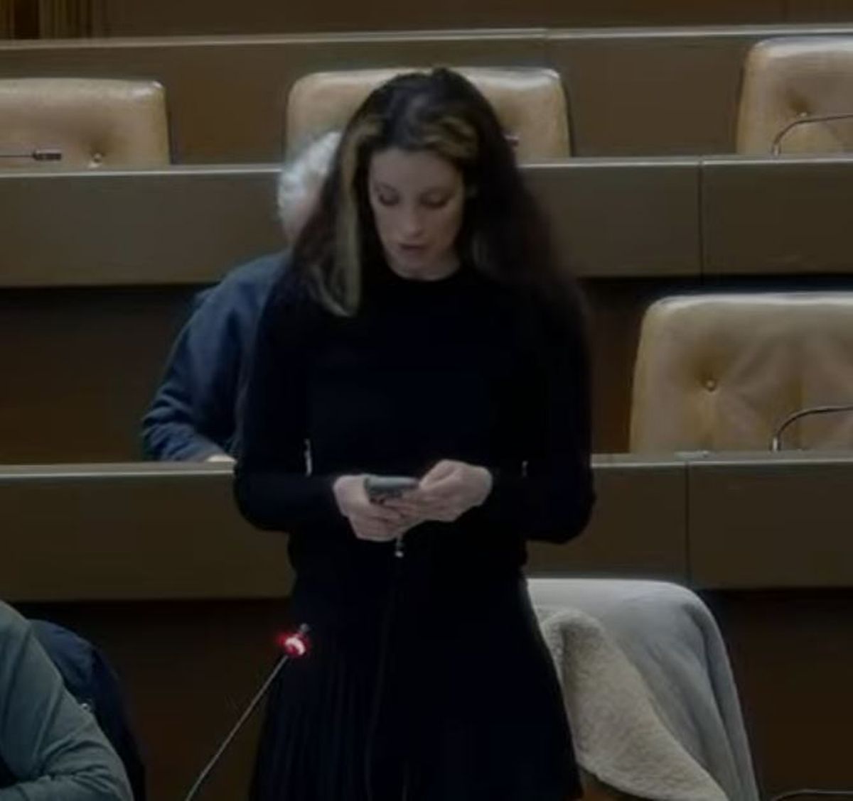 Ward councillor Laura Burns at Kensington and Chelsea Council on December 16, 2025, in London, UK