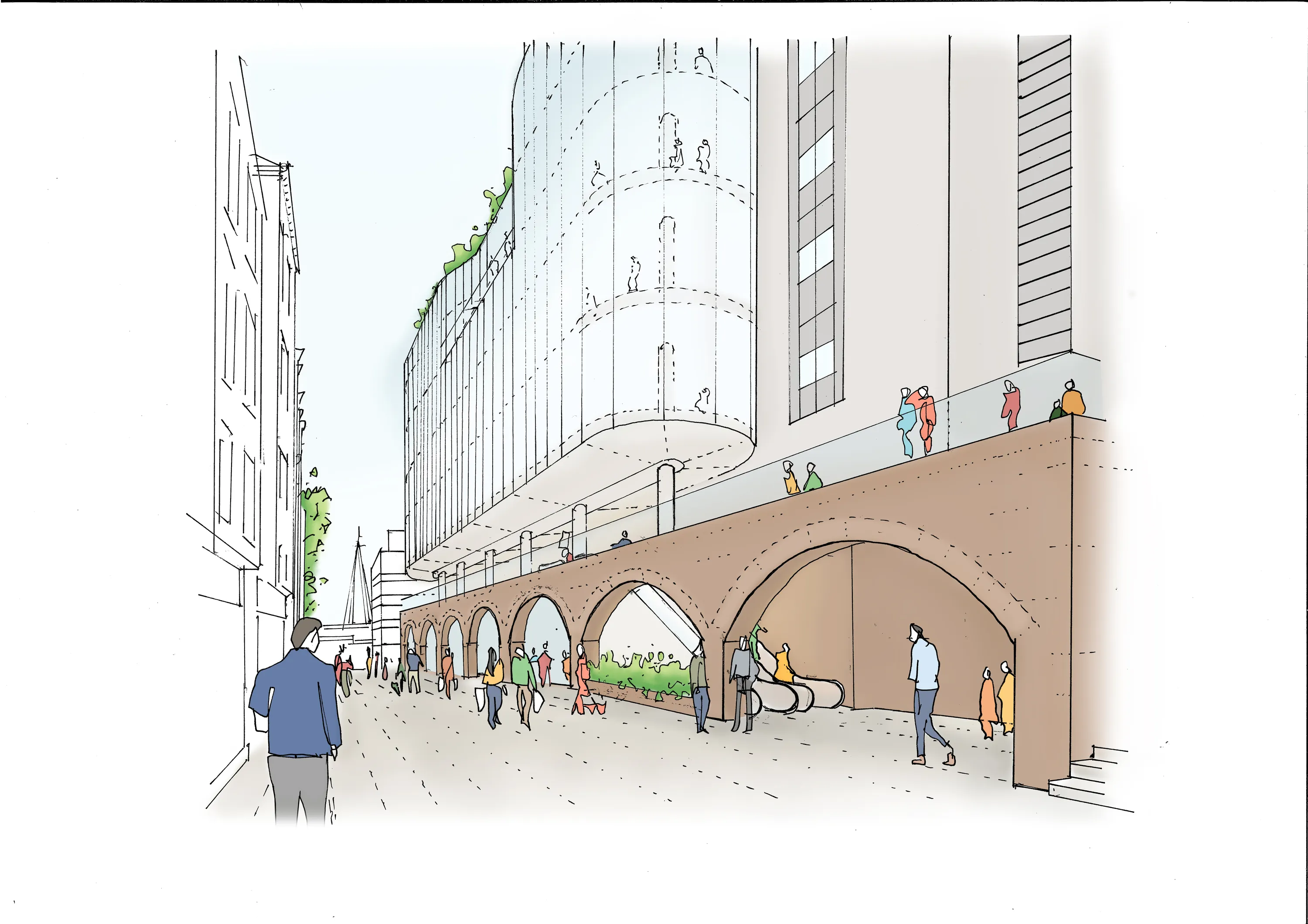 Artist render of enhanced One Embankment Place