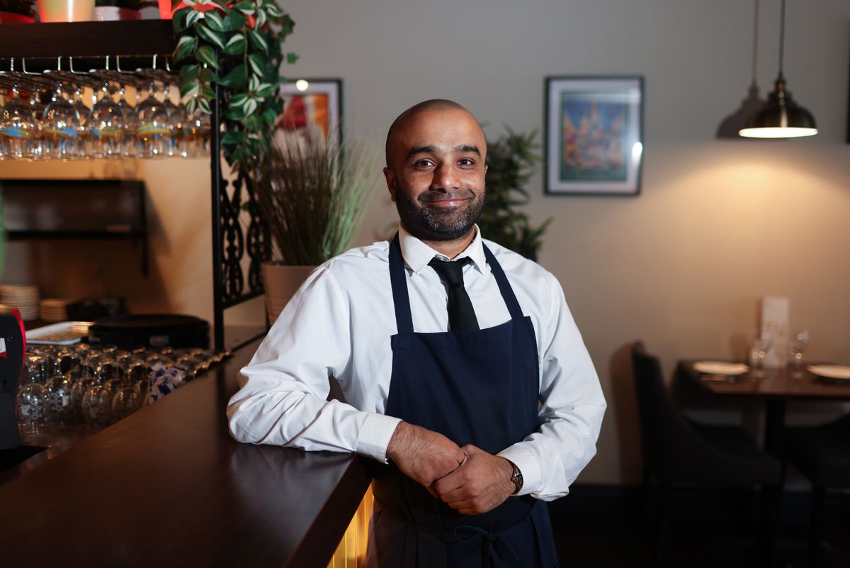 Baz Miah, owner of Taj Restaurant on Lark Lane