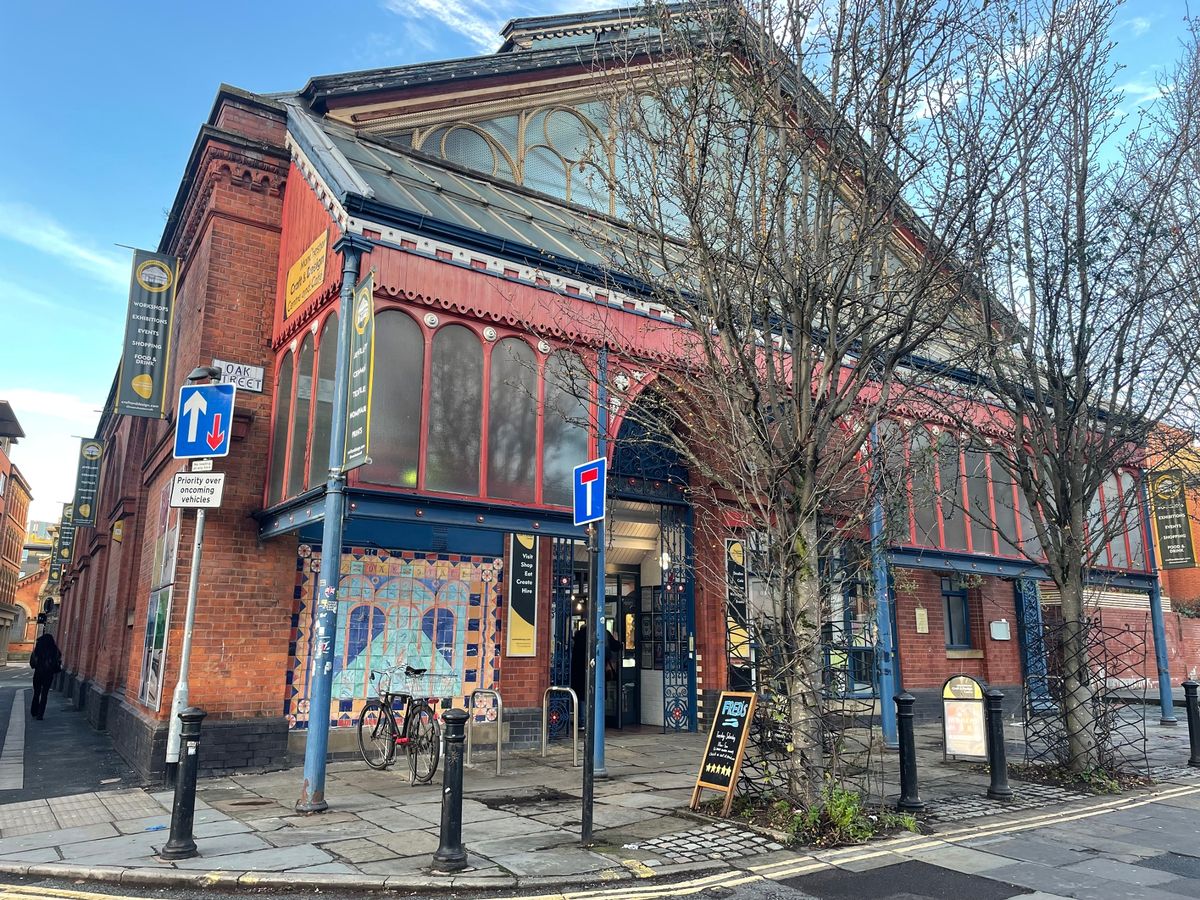 The Manchester Craft and Design Centre is tucked away in the Northern Quarter 