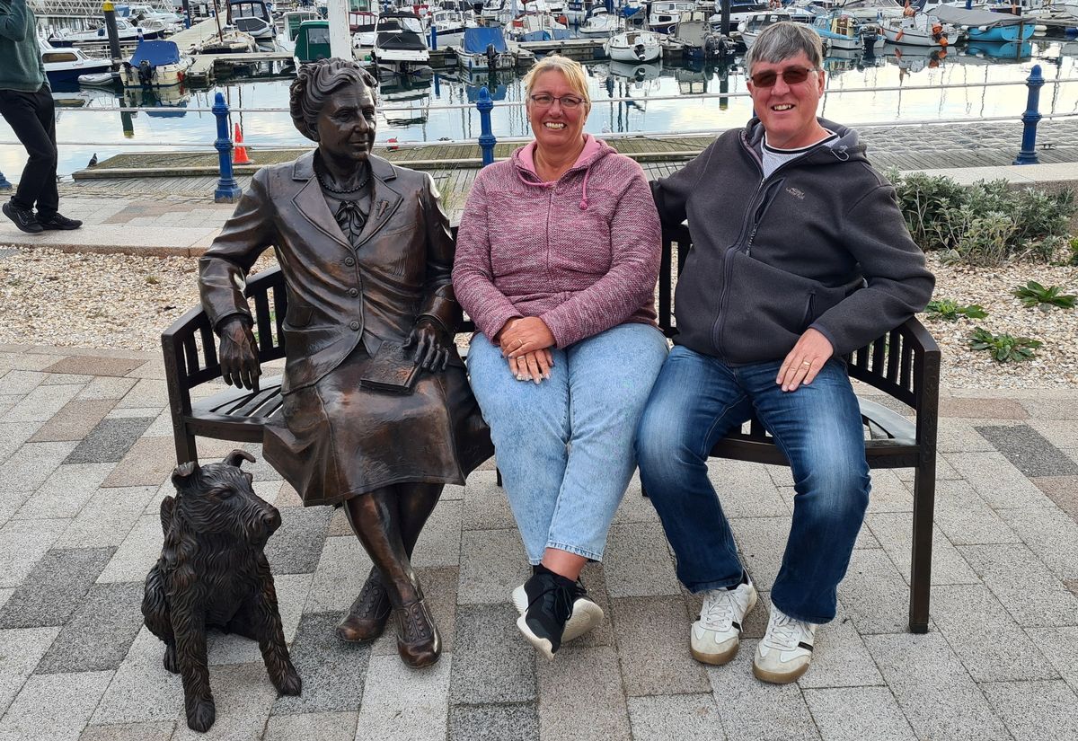 Darren Harris and his wife Sharon