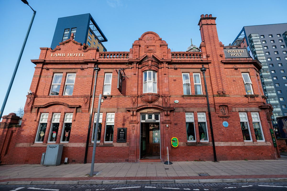 The pub's building has a history dating back to the 1800s