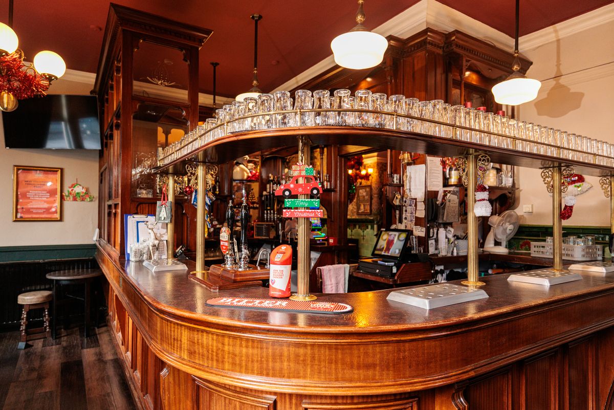 The pub is full of unique quirks and charms around each corner