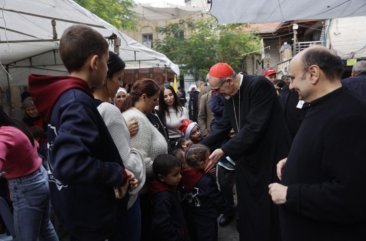 Cardinal Pizzaballa arrives in Gaza ahead of Christmas