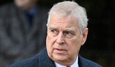 Andrew at the Royal Family's Christmas Day service on the Sandringham estate in 2022. Pic: Reuters