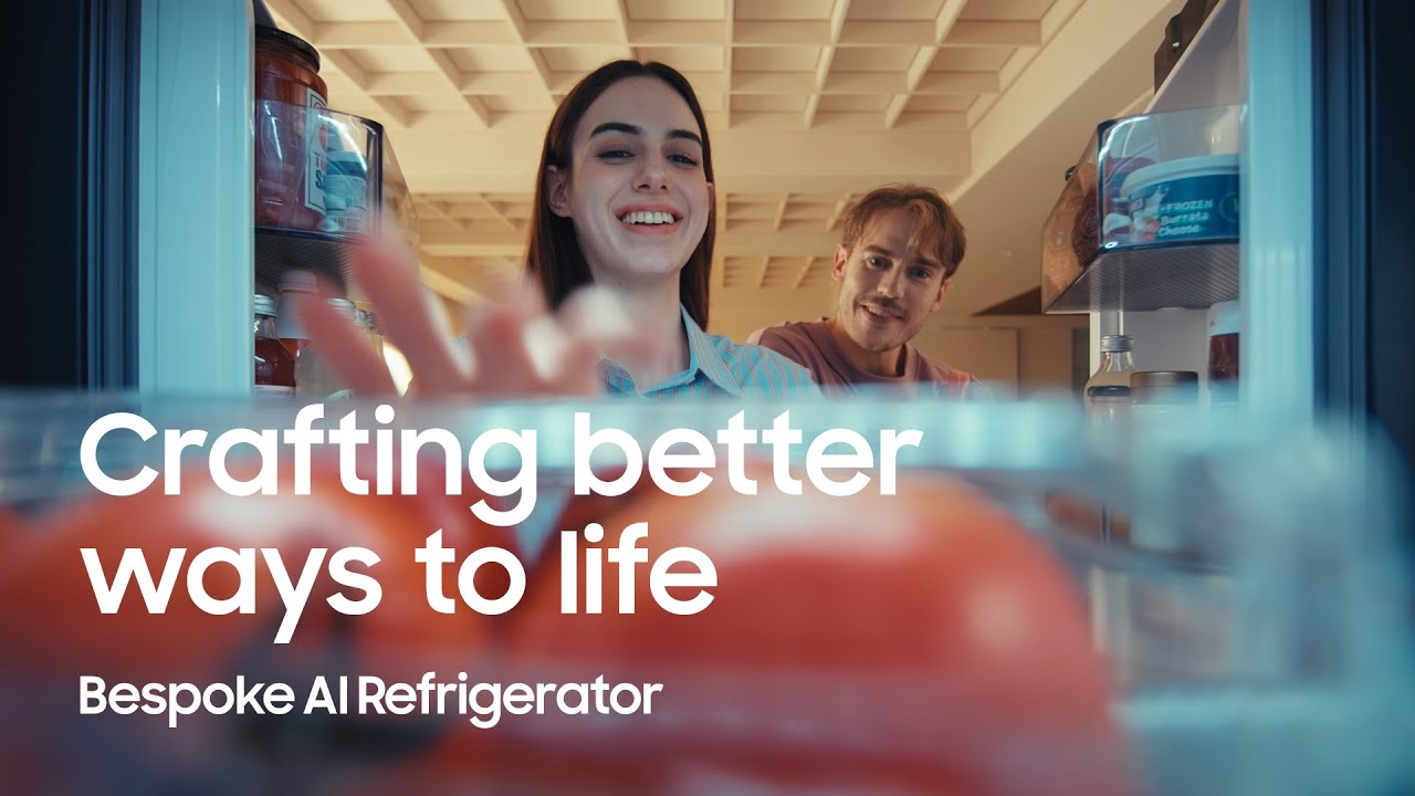 Crafting better ways to life I Bespoke AI Refrigerator I Samsung - YouTube
