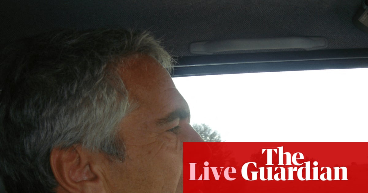 New batch of Epstein files released featuring more Trump mentions – US politics live | US news