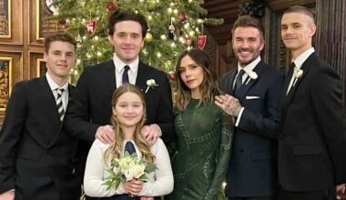 Romeo Beckham's girlfriend Kim Turnbull was dragged into the fray