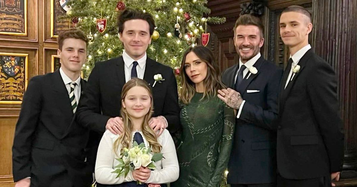 Romeo Beckham's girlfriend Kim Turnbull was dragged into the fray