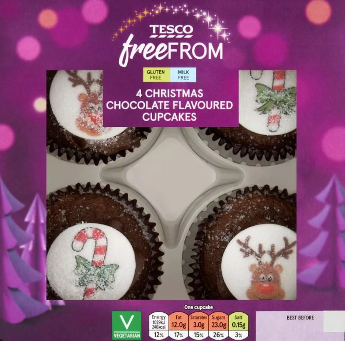 The cupcakes have been taken off shelves in Tesco