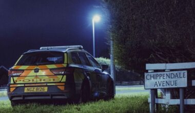 Chippendale Avenue, Bangor: Manhunt underway for armed suspect after double Christmas Eve stabbing in Co Down