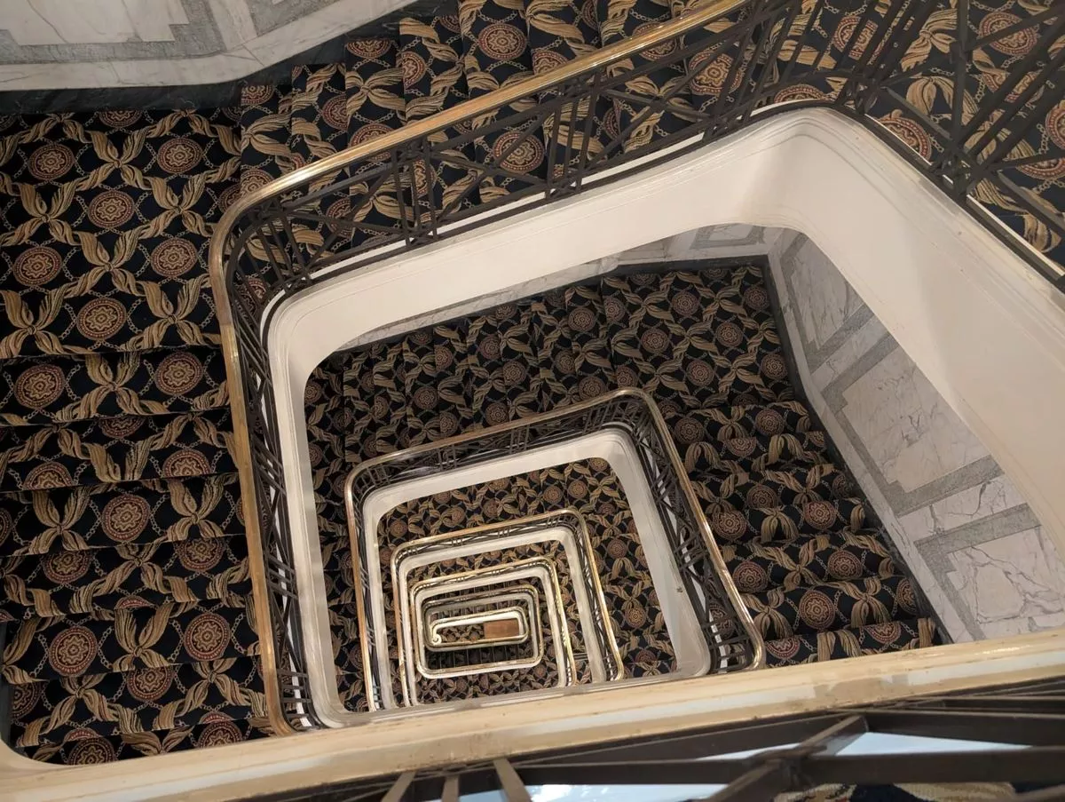 The view from the fifth floor