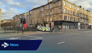 Man dead after being found injured in Glasgow street on Christmas Day