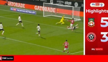 8 goal thriller sees Wrexham come back from 3-1 down to win 5-3 against Sheffield United