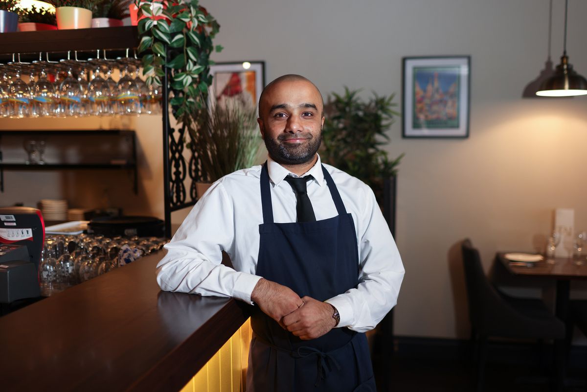 Baz Miah, owner of Taj Restaurant on Lark Lane