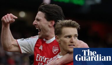 Ødegaard’s strike and Raya’s wonder save help steer Arsenal past Brighton | Premier League