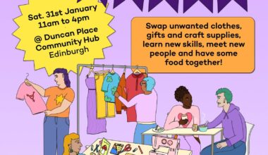 Swap & Share at Duncan Place – The NEN – North Edinburgh News