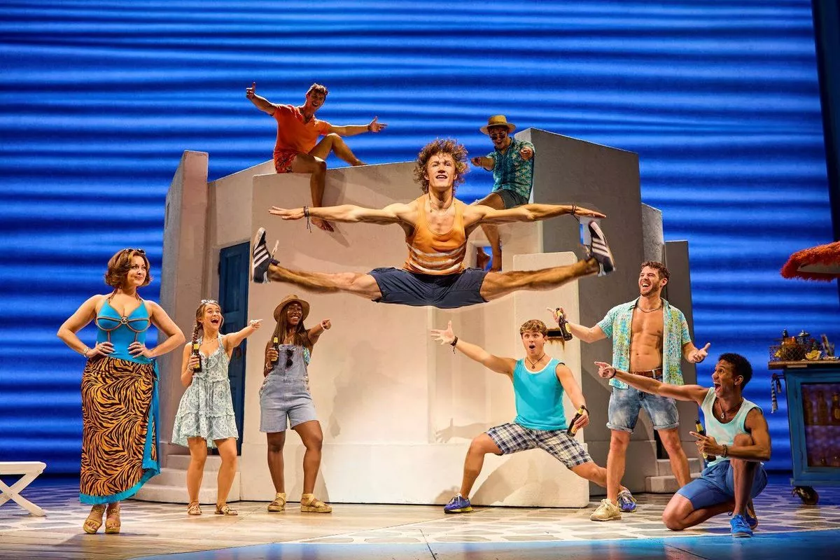 Mamma Mia! on stage