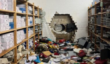 Thieves pull off massive bank robbery in Germany stealing millions from safety deposit boxes