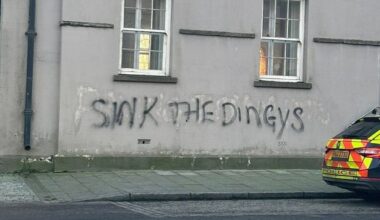 Moneymore: ‘Disgusting slogan of hate’ removed from wall in Co Londonderry town