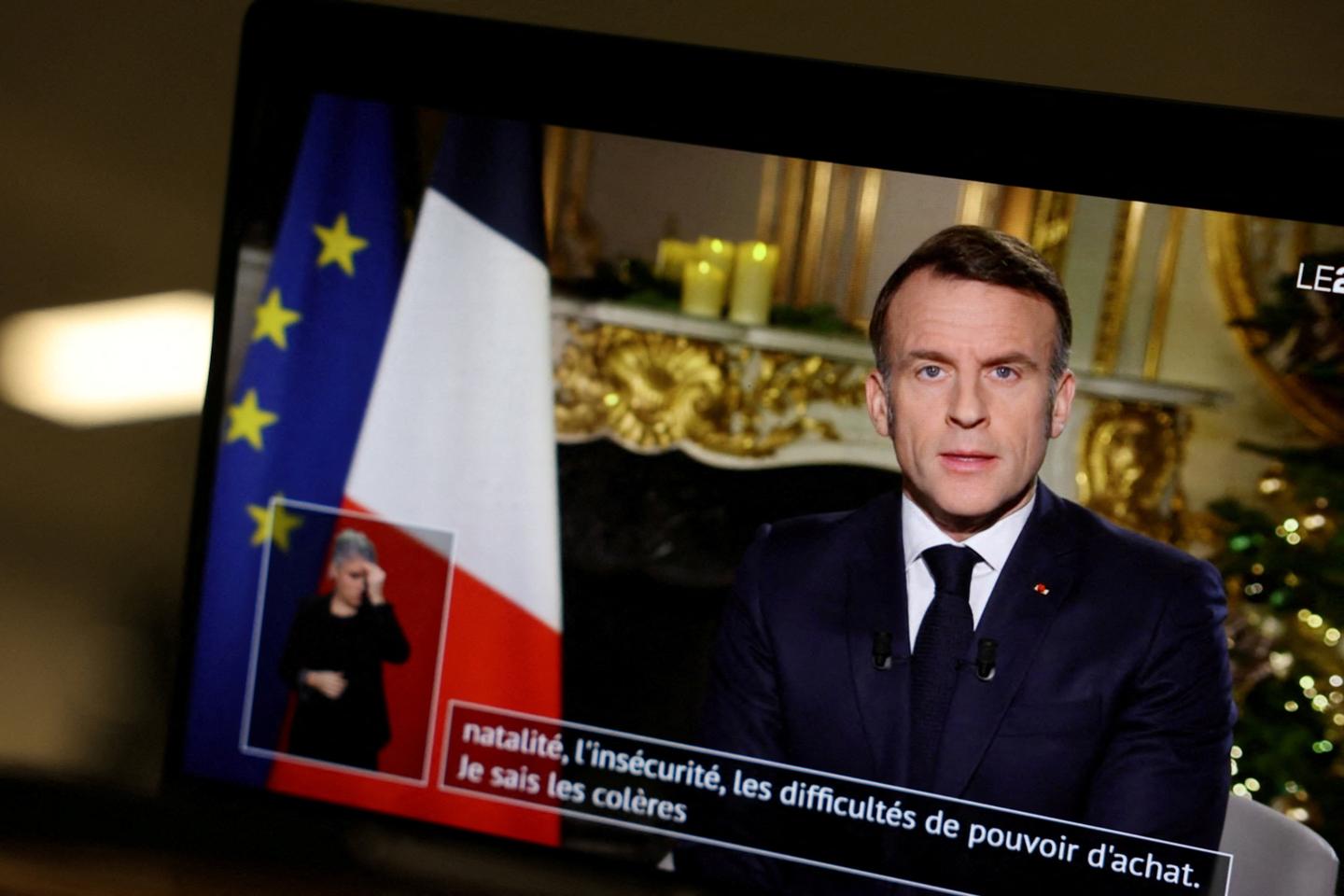 Macron vows to serve 'until the last second' of presidency