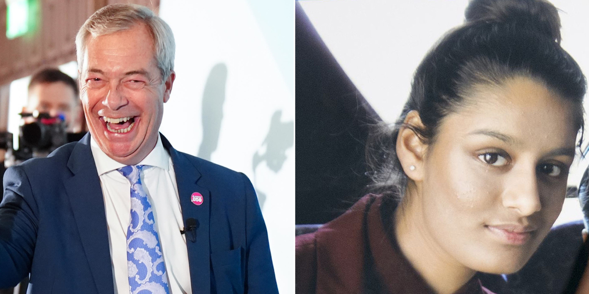 Nigel Farage blasts ECHR after Strasbourg judges challenge Isis bride's ban from Britain