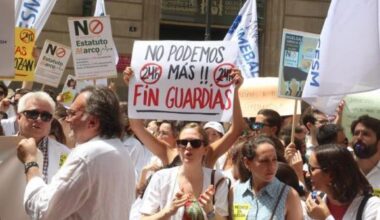 Doctors in the Balearics will support the four-day strike this week, protests in Palma