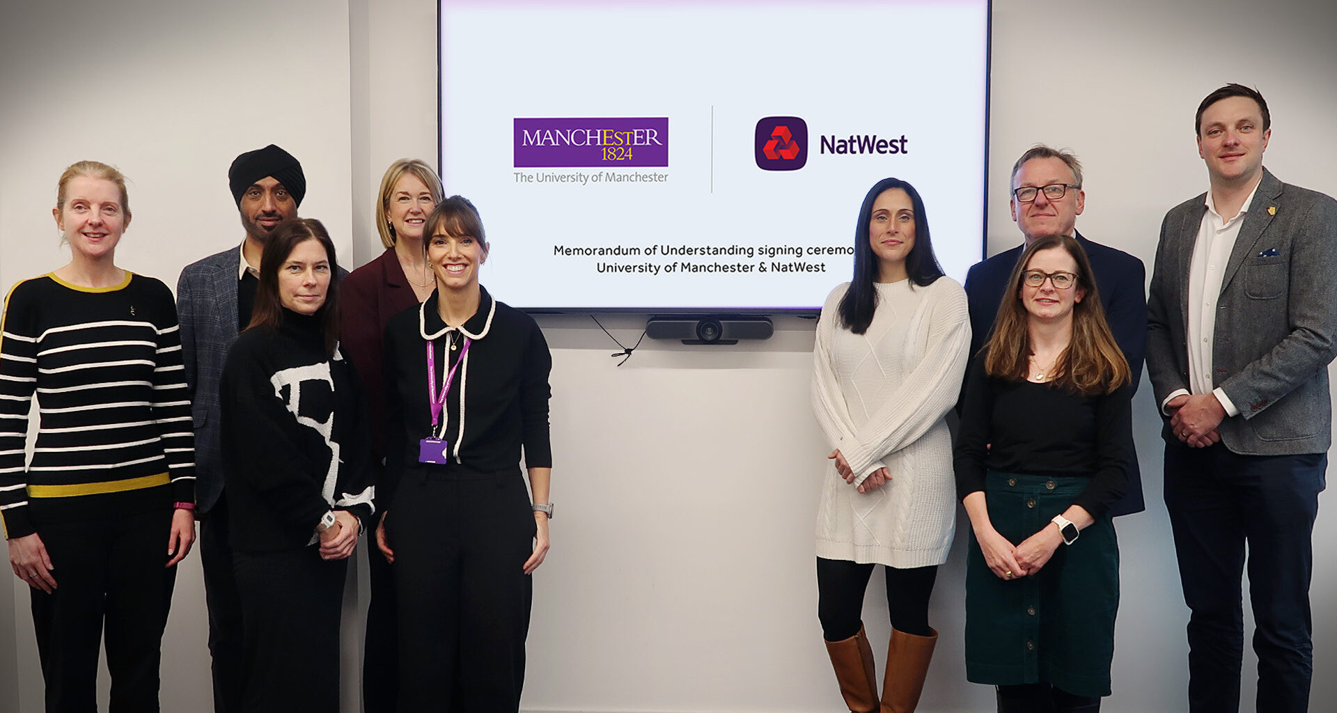 UoM - NatWest MoU Signing