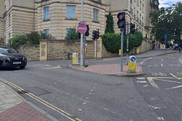The junction of College Green and Canons Road has been undergoing a £1m upgrade since August