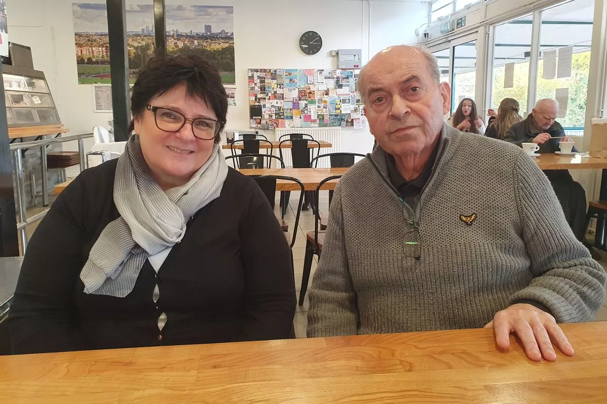 Maria Jakubiec and Alberto D'Auria at Parliament Hill Cafe