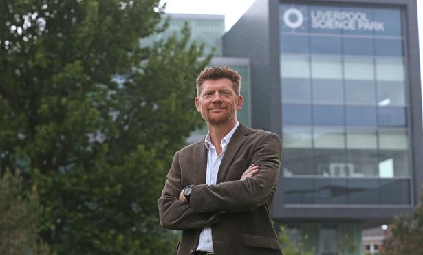 Colin Sinclair pictured in Liverpool City centre