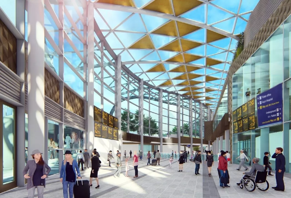 These images show what a rebuilt and revamped Liverpool Central Station could look like