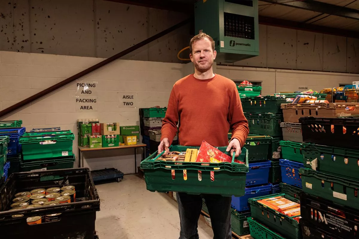 Paul Harris is Assistant Manager at Salford Foodbank