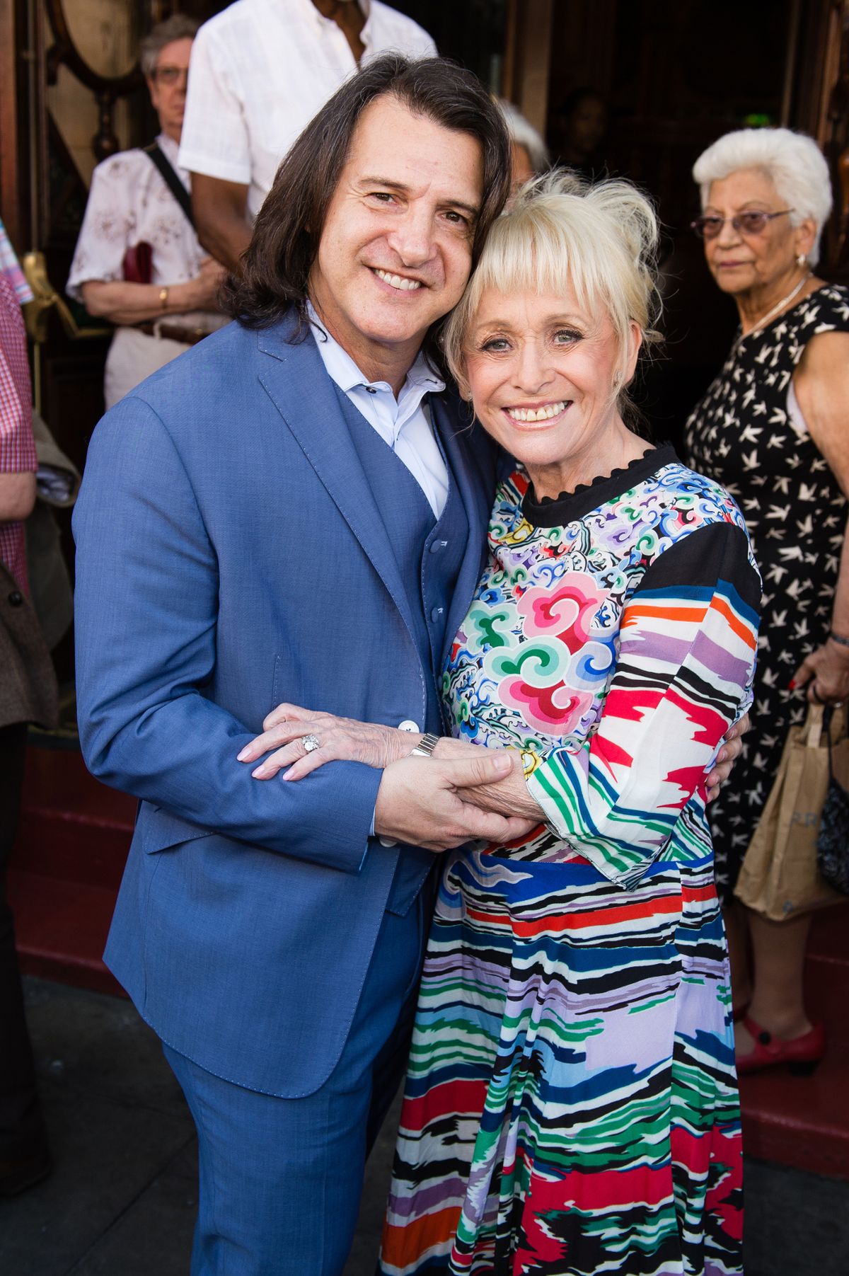scott mitchell and barbara windsor in 2017
