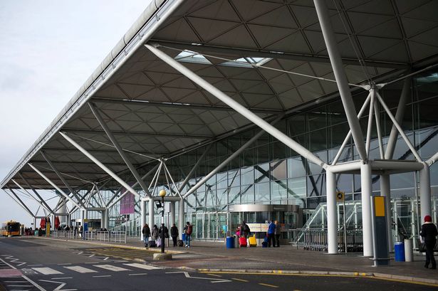 A general view of Stansted Airport