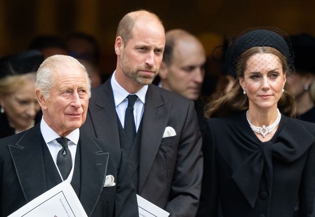 Charles, William and Kate
