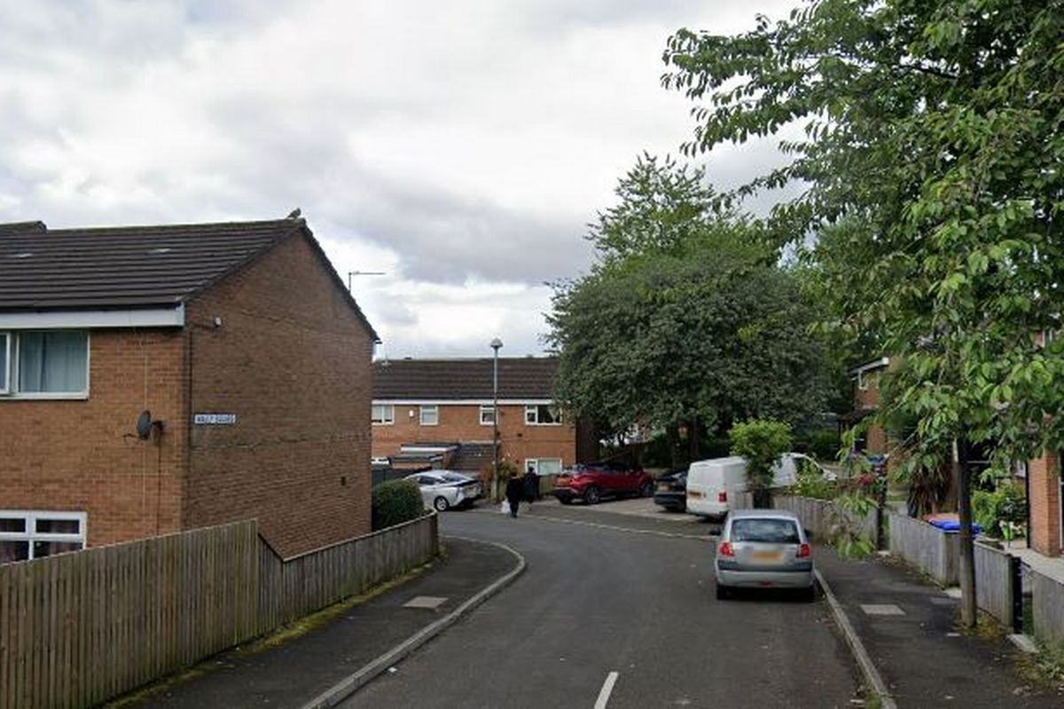 A property on Wally Square was blasted with the gun last Thursday evening 