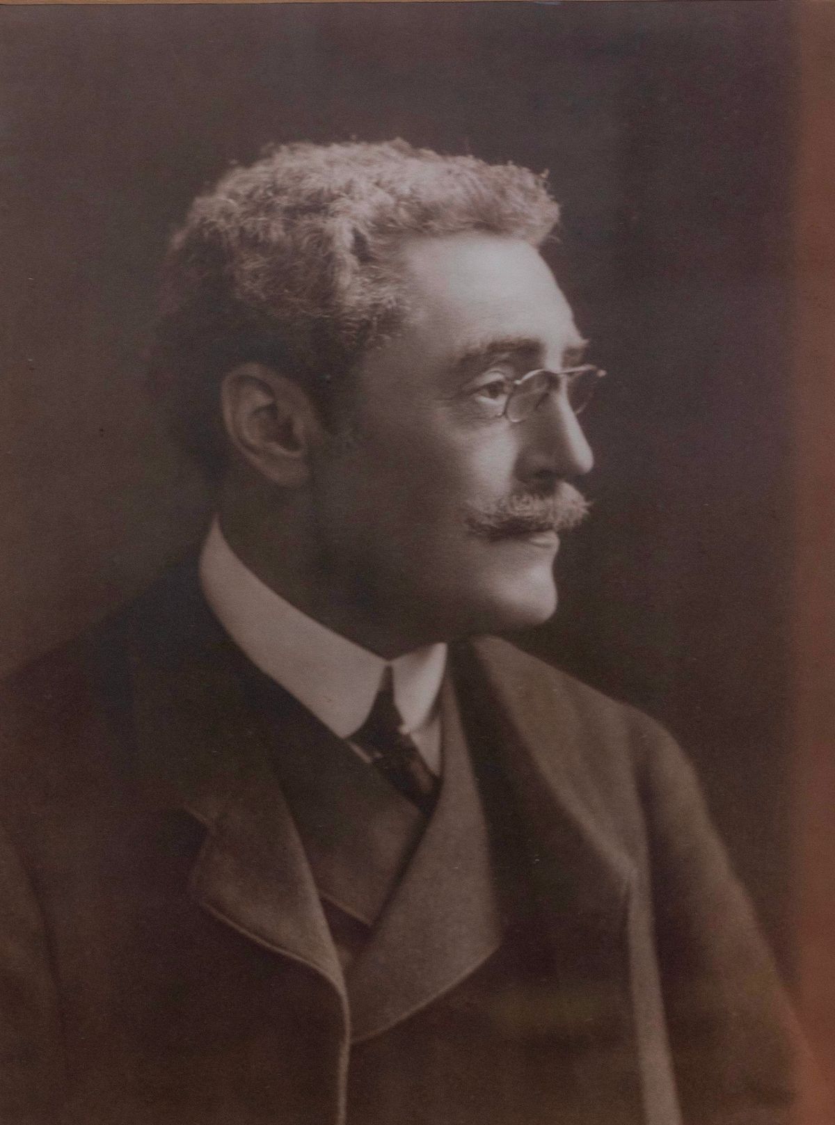 James Grimble Groves, joint founder of Salford Lads Club and great great grandfather of Anthony Groves