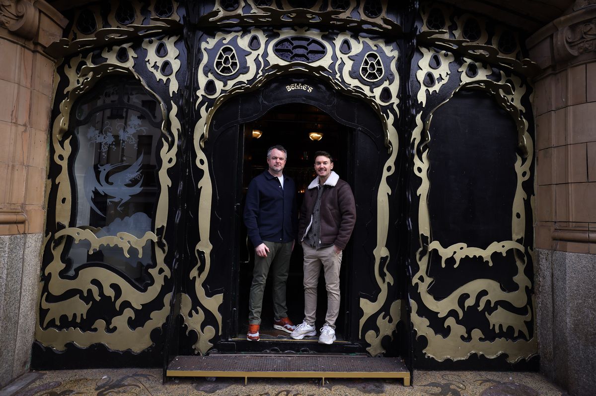 David Coley and Andrew Chesworth-Wigger, owners of Belle's on Renshaw Street