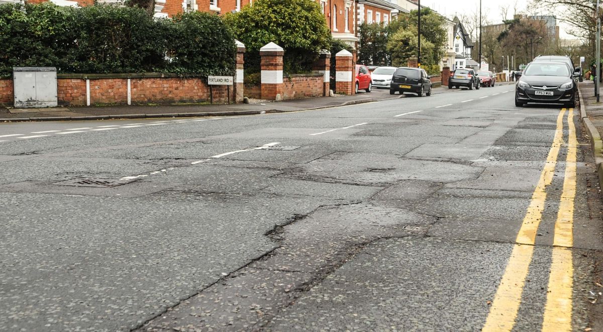 A general view of Portland Road in Edgbaston