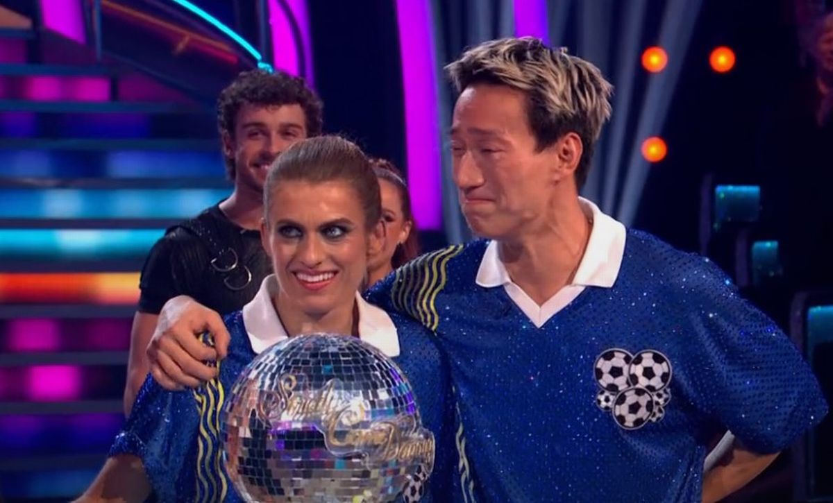 Karen Carney and Carlos Gu on Strictly