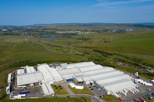 A general view of the Kepak meat processing plant