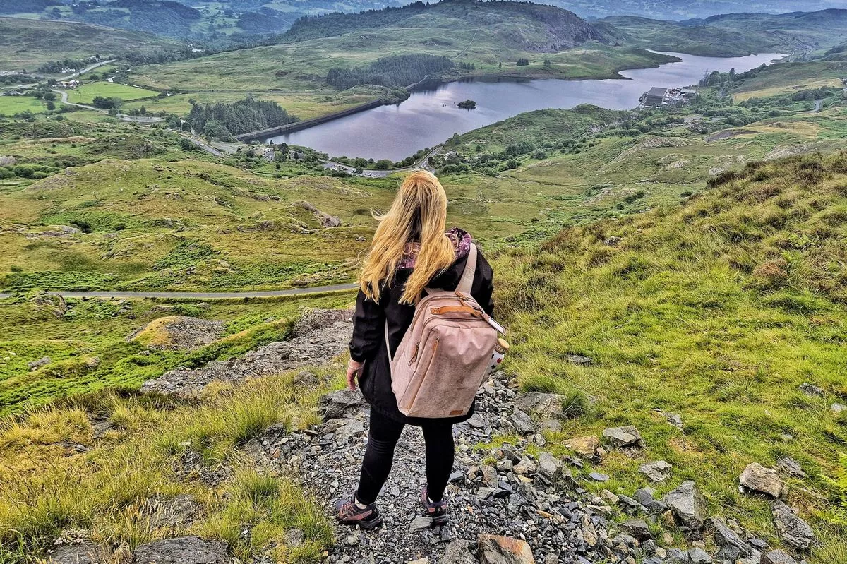 One of the spectacular views on offer in Tanygrisiau, a part of the Slate Landscape of Northwest Wales