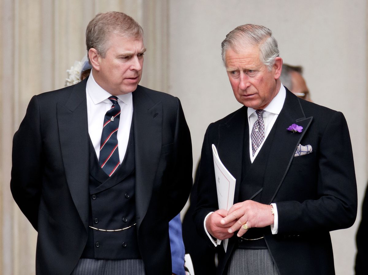King Charles and Prince Andrew / Andrew Mountbatten Windsor