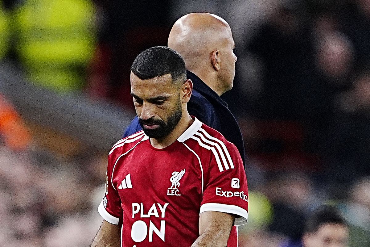 Liverpool's Mohamed Salah who has been dropped from Liverpool’s Champions League squad travelling to Milan following his explosive comments about his relationship with head coach Arne Slot