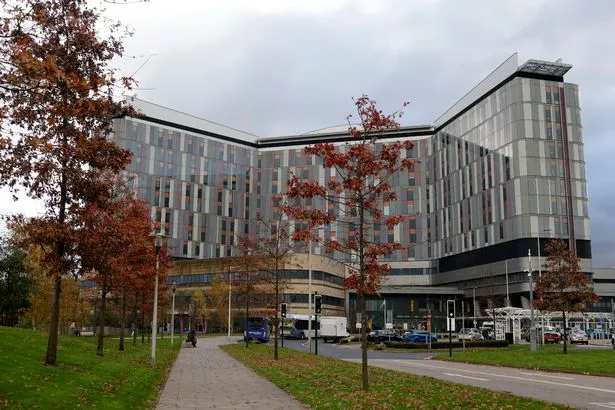 A general view of the Queen Elizabeth University Hospital 