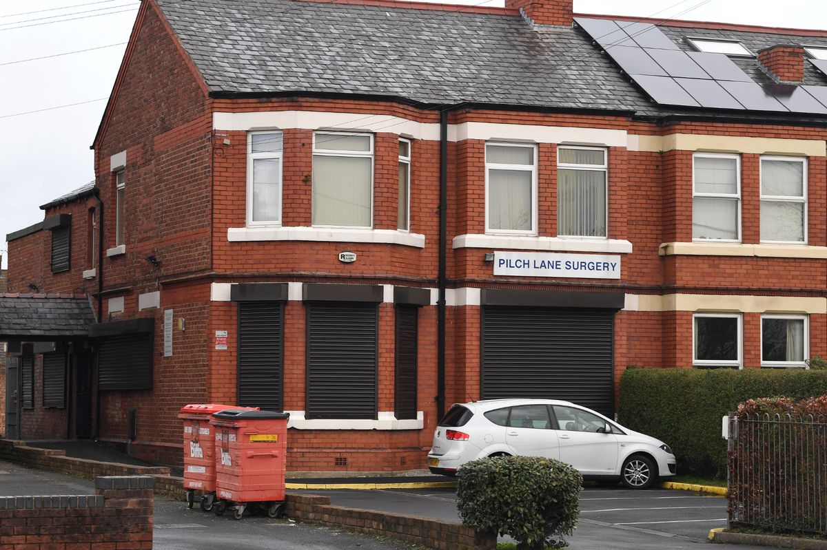 Pilch Lane Surgery closed. Photo taken 2020.